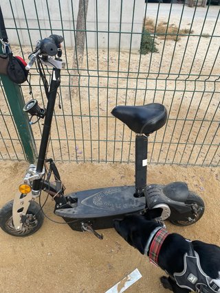 Patinete eléctrico para piezas