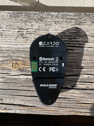 Intercomunicador Duo Cardo para moto