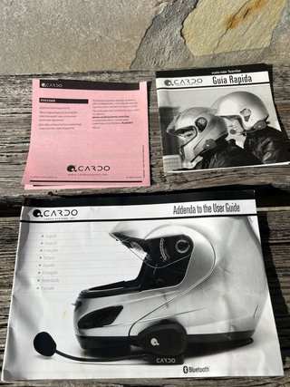 Intercomunicador Duo Cardo para moto