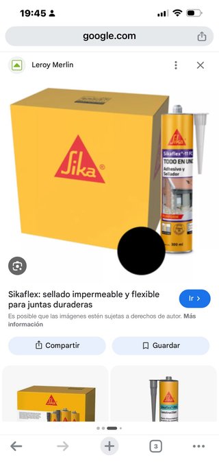 Caja 16 unid Sikaflex