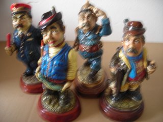 Figuras Cerámica Luca Cavalli Oficios - VER FOTOS
