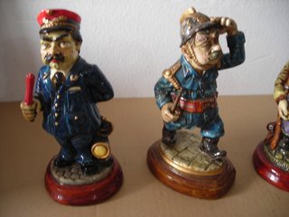 Figuras Cerámica Luca Cavalli Oficios - VER FOTOS