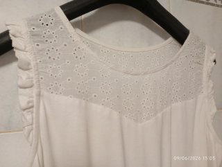 Vestido calado blanco