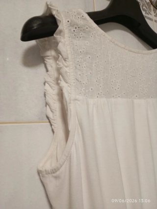Vestido calado blanco