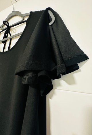 Vestido Negro Mango Talla L