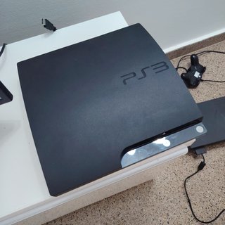 Playstation 3 Slim 120GB Nera DA LEGGERE