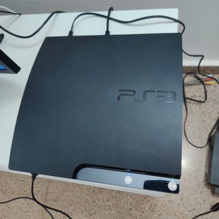 Playstation 3 Slim 120GB Nera DA LEGGERE
