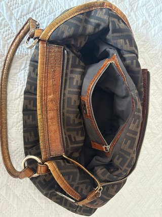 Bolso Fendi Marrón Auténtico