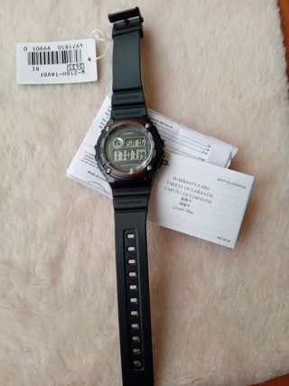 Reloj Casio W-216H-1AVDF Negro