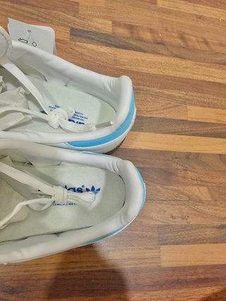 zapatillas size 43 azul y blanco