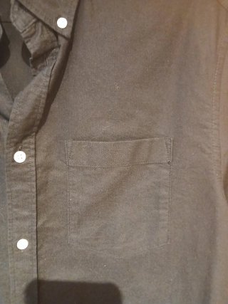 Camisa H&M Negra Talla M