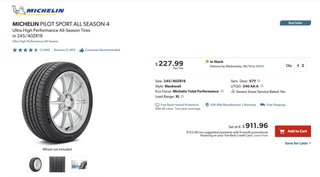 Michelin Pilot Sport 4 245/40 R18 97Y