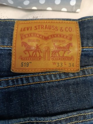 Pantalón Levi's 519 Hombre Talla W33 L34
