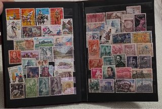 Colección de sellos variados