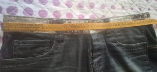 Pantalón vaquero Desigual negro/gris
