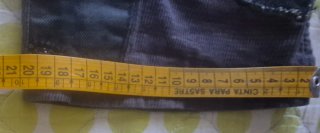 Pantalón vaquero Desigual negro/gris
