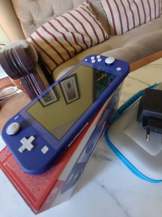 Nintendo Switch Lite Azul + Funda Orzly