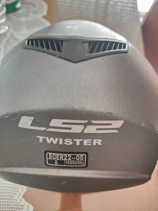 Casco Moto Jet LS2 Gris (Repuestos/Reparar)