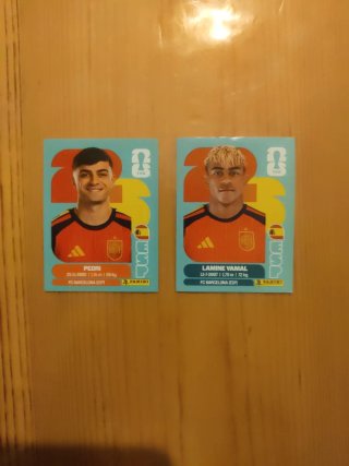 Cromo Lamine Yamal y Pedri Mundial 2026 FIFA