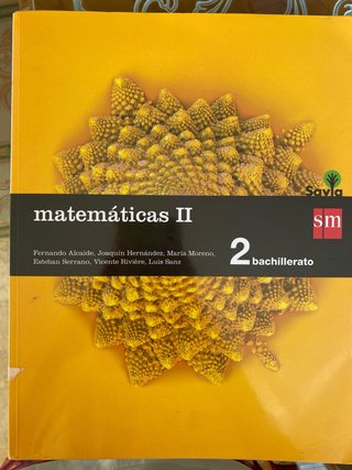 Matemáticas II 2 Bachillerato