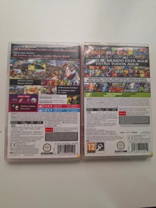 Mario Kart 8 Deluxe y Super Smash Bros Switch