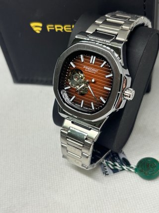 Orologio Fredric Automatico Scheletrato Marrone