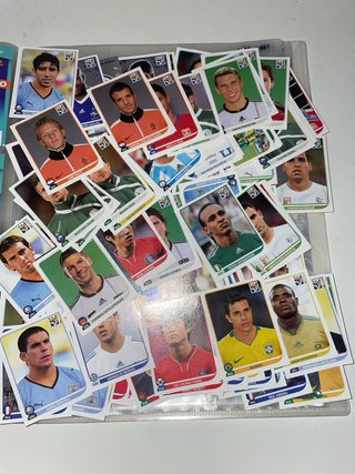 Cromos de fútbol 2010 mundial