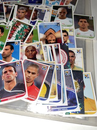 Cromos de fútbol 2010 mundial