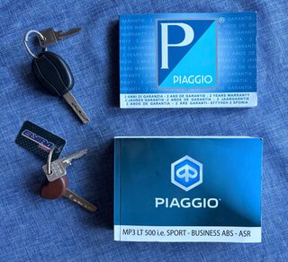 Piaggio MP3 500 Business ABS/ASR 2017 Plata