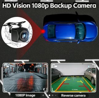 Car stereo para coche con cámara trasera  bluetoot