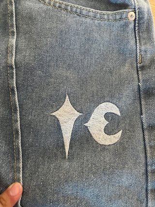 Pantalones Thug Club Azules