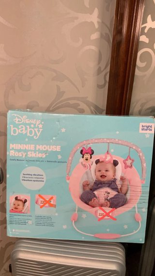 Minnie Mouse Mecedora Bebé Bright Starts