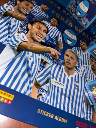 2 Album SPAL Panini + 3 Box Bustine