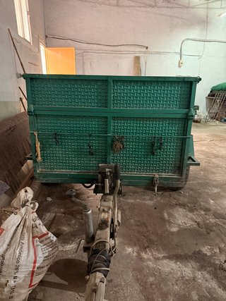Remolque metálico caja abierta