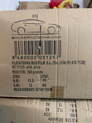 Bandera de España para Coche