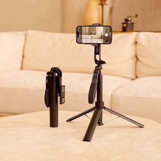 AISENS trípode selfie mando bluetooth versátil