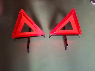 2 Triángulos de emergencia coche