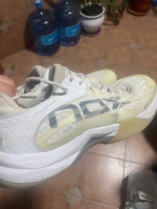 Zapatillas Padel Pro Series Blancas Marca Nox