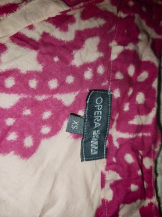 Camisa Rosa Estampada