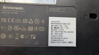 Portátil Lenovo G570 Intel Core i3