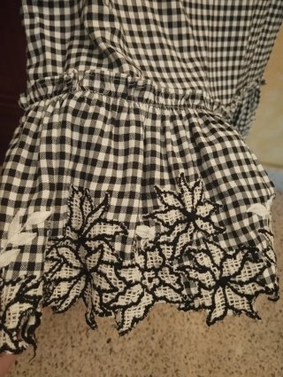 Top Kiabi cuadros Vichy sin mangas
