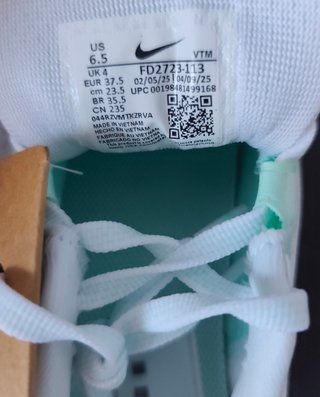 37.5 - Nike Air Zoom Pegasus 41 - White/Mint