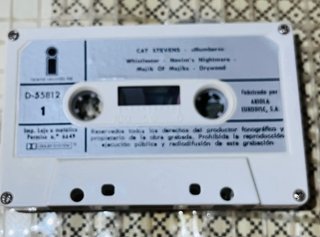 Casete Cat Stevens - Numbers (Ariola 1975)