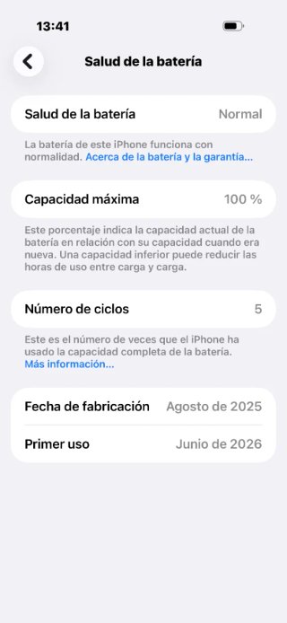 iPhone Air 256 GB Negro Espacial.