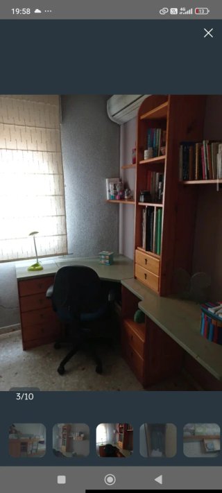 Habitación infantil litera con armario
