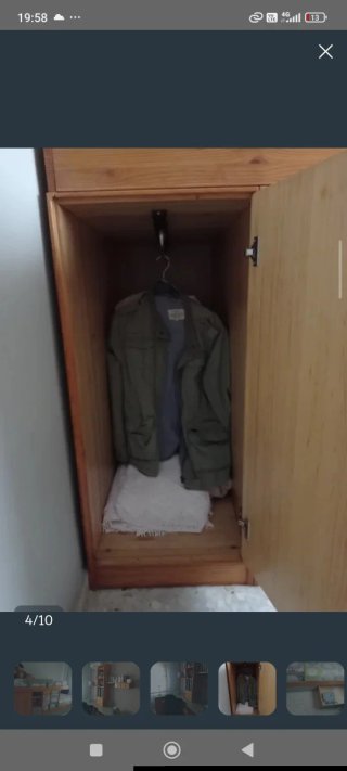 Habitación infantil litera con armario