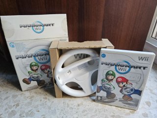 Mario Kart Wii + 2 Volantes Originales Nintendo