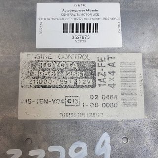 CENTRALITA MOTOR UCE TOYOTA TOYOTA RAV4 2000-2005