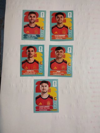 Cromos Selección Española
