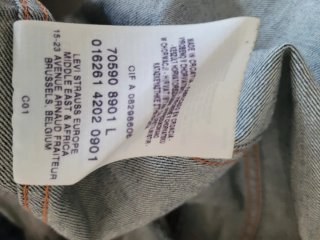 Cazadora Vaquera Levi's Mujer Talla L